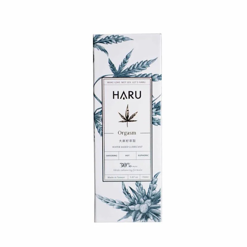 HARU｜居家瓶 ORGASM 大麻熱浪迷情 潤滑液