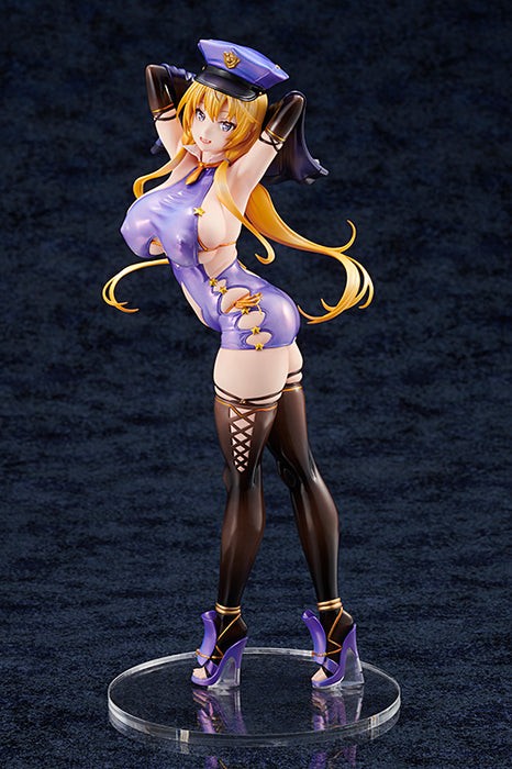 肉感爆衣俏女警-amiami-amakuni-1-7-原創插畫角色-茱莉亞-可脫模型
